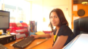 A blurred line between day job and writing...