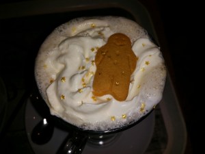 Gingerbread latte!