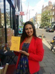 With my newly published pamphlet, A Model Archaeologist,  on 5 June 2015