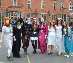 Celebrating Shakespeare at work with costume fun